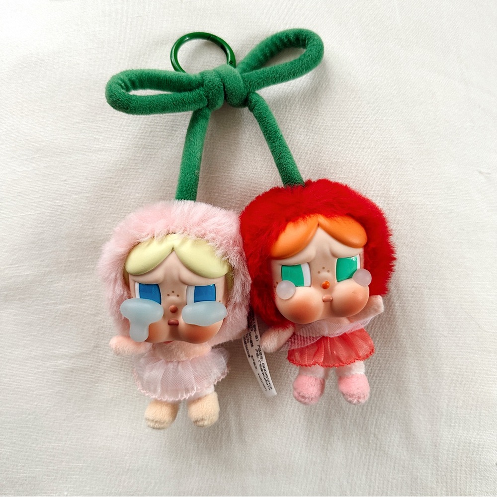 POP MART CRYBABY Crying For Love Series Vinyl Plushie Hanging Card Keychain